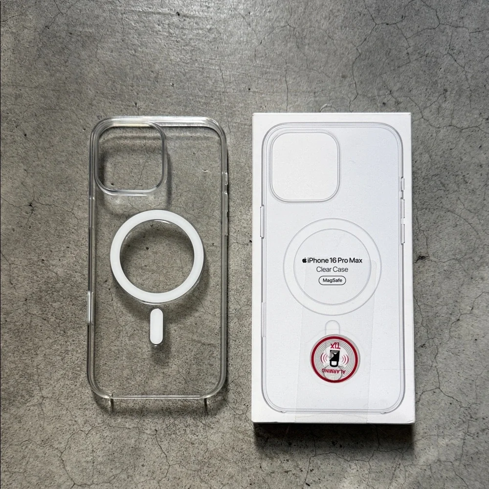 APPLE IPHONE 16 PRO MAX MAGSAFE CLEAR CASE